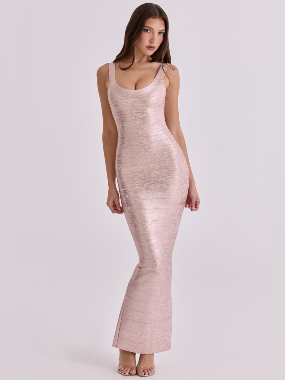 House of CB THE OG Rosé Bandage Maxi Dress - Limited Edition NWOT